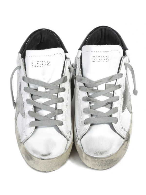 Golden Goose Mens Superstar Sneakers GGDB Sstar White Black – Golden ...
